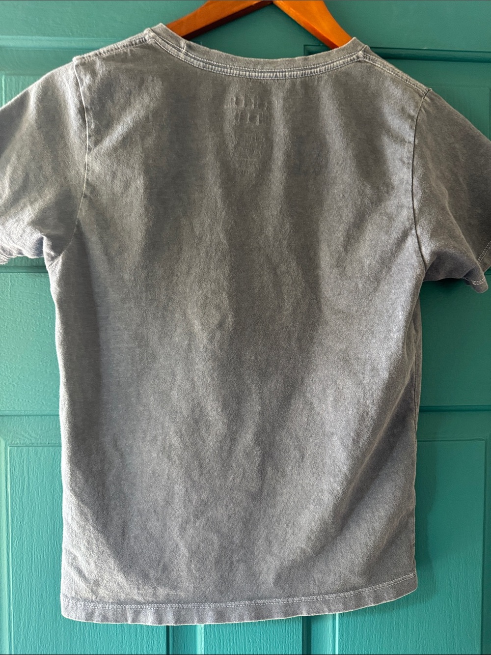 Golden hour (Nordstrom) Copenhagen Denmark Graphic juniors Tee - Washed Blue - Picture 3 of 3
